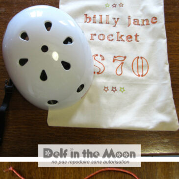 Helmett bag :  Billy Jane Rocket #S70