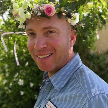 Couronne de fleurs