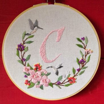 Broderie C comme Charlie