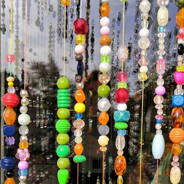 Rideau de perles des amis
