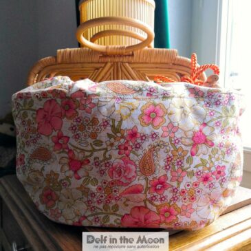 Sac en tissu pour panier