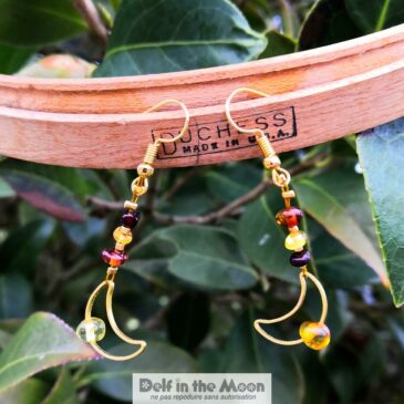 Boucles d&rsquo;oreilles Lili de la Baltique