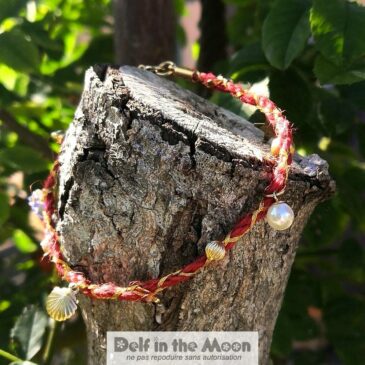 Bracelet rouille et or