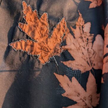 Tie and dye brodés